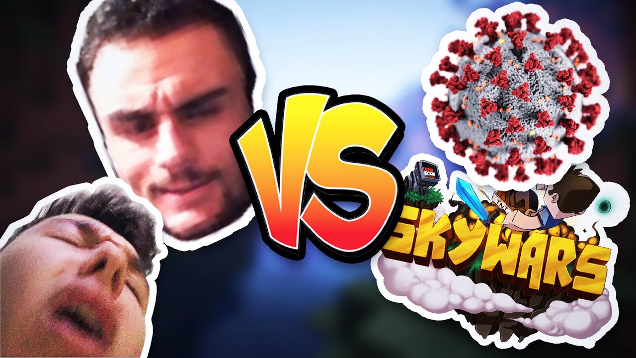 cătălin și șerban se luptă cu covidul pe skywars