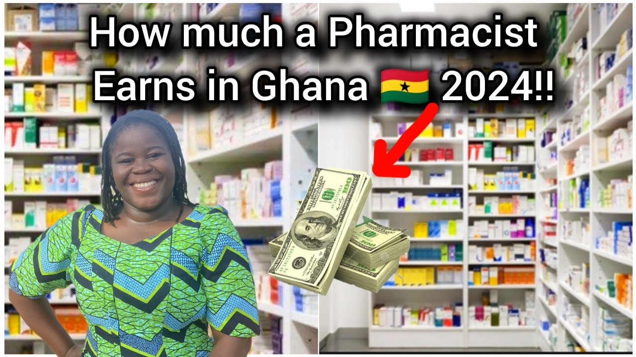 how much a Pharmacist earns in Ghana 🇬🇭 2024? #salary #goviral #business