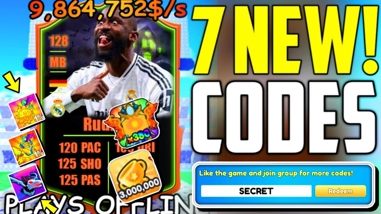 🎃Event⚠️UPD💥CODES✨STEAL A SOCCER CARD ROBLOX CODES 2025 - STEAL A SOCCER CARD CODES 