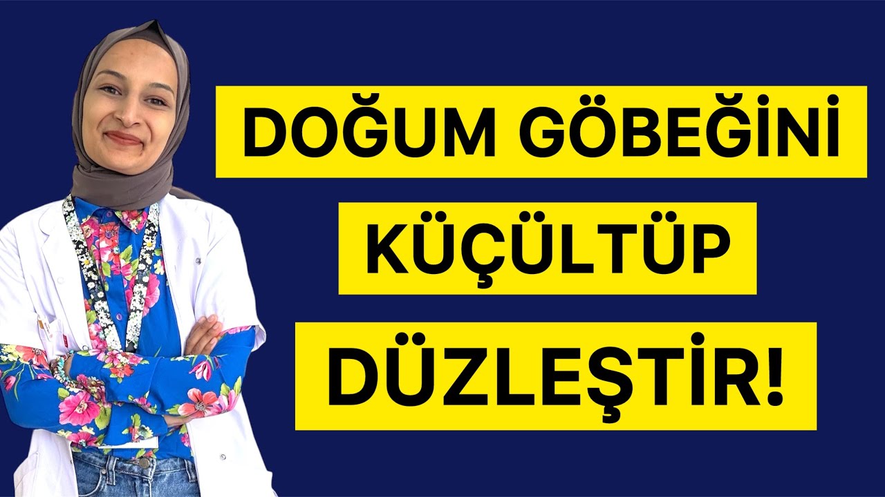 DOĞUM GÖBEĞİNE ETKİLİ KARIN EGZERSİZLERİ - Göbekler Küçülsün! #fizyoterapistmacide