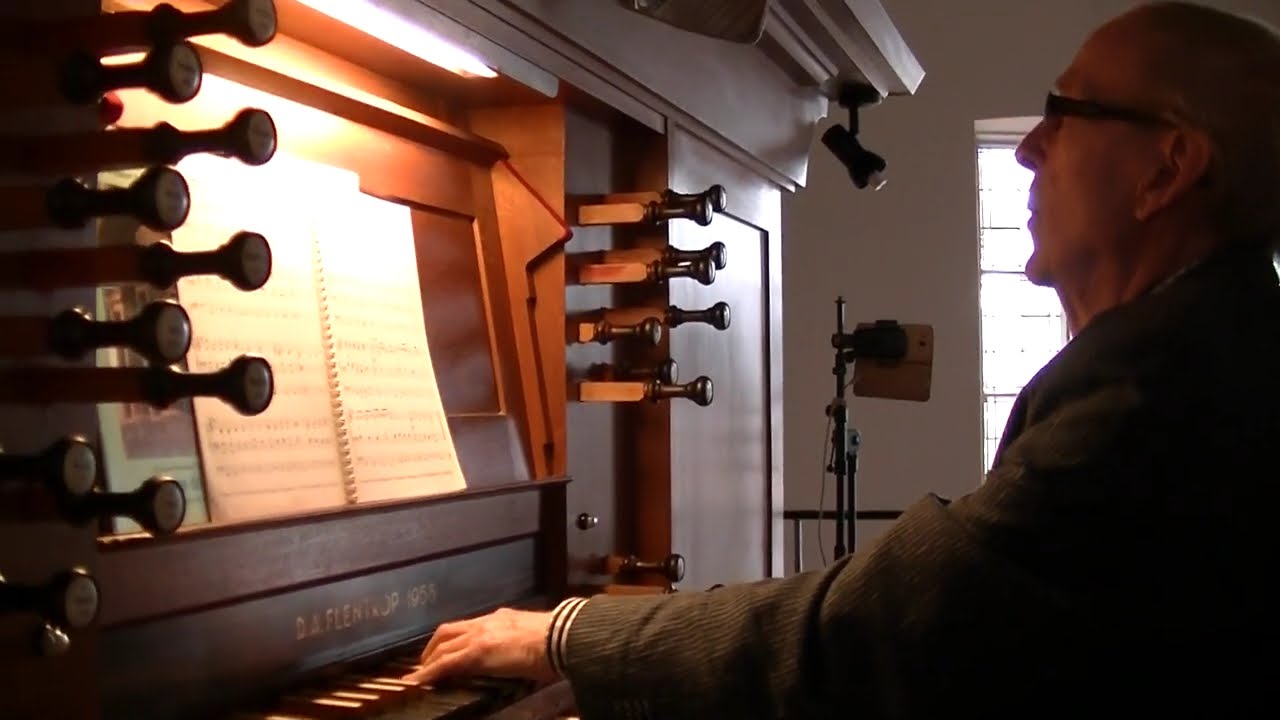 2024 Improvisatie over Gouden Harpen Ruisen door Evert van de Kamp vanuit de Herv. Kerk Klundert