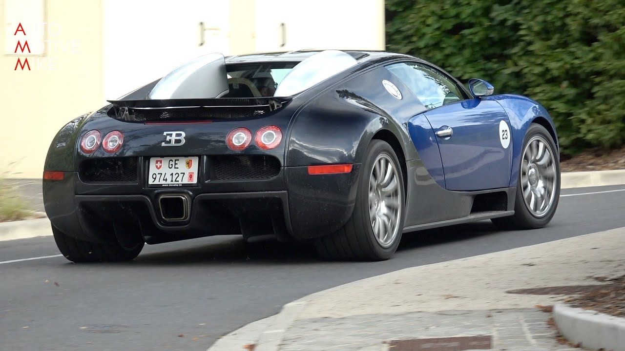 Bugatti Veyron 16.4 - Startup, Revs & Accelerations