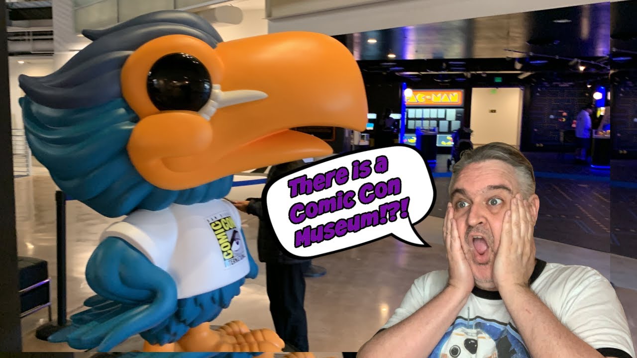 I went to the San Diego Comic Con Museum