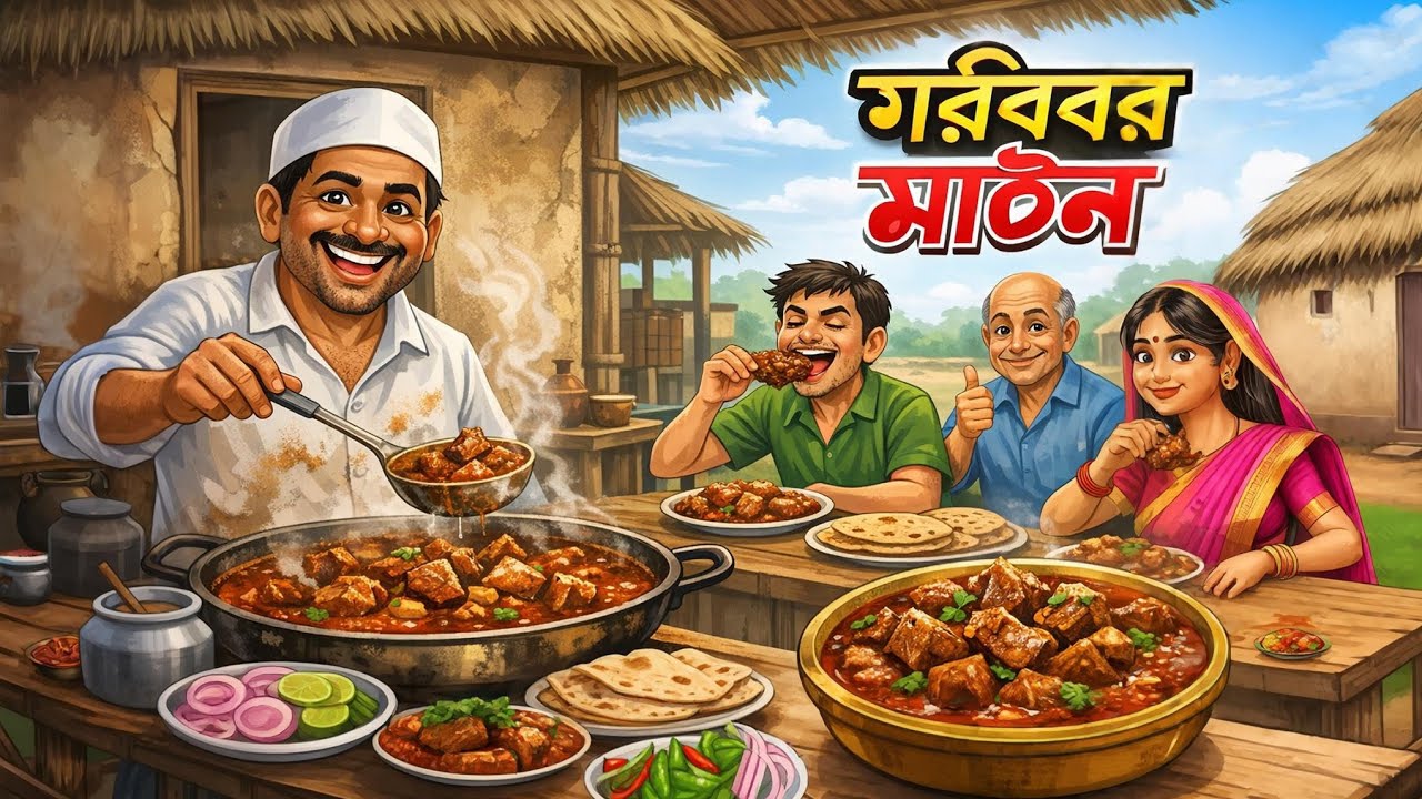 এক সাধারণ মাটন বিক্রেতার অসাধারণ লড়াই | বাংলা অ্যানিমেশন গল্প ❤️❤️ Bangla Cartoon Video 