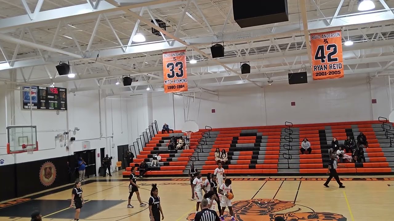 BOYD ANDERSON HS GIRLS BASKETBALL VS EVERGLADES HS