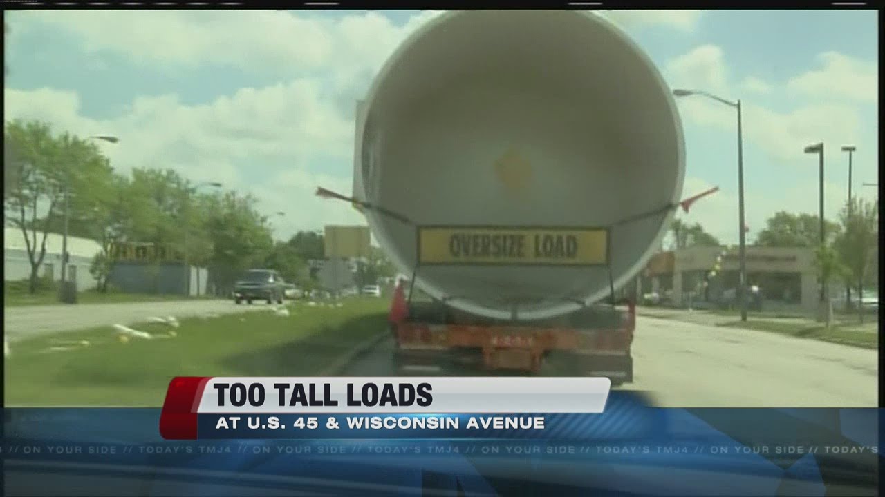 Bridges being inspected after truck crashes into Wisconsin Ave. bridge