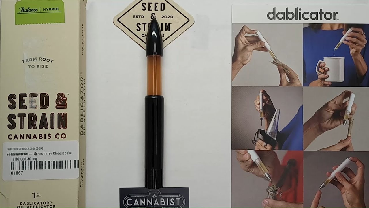 Seed & Strain Strawberry Cheesecake Dablicator Review
