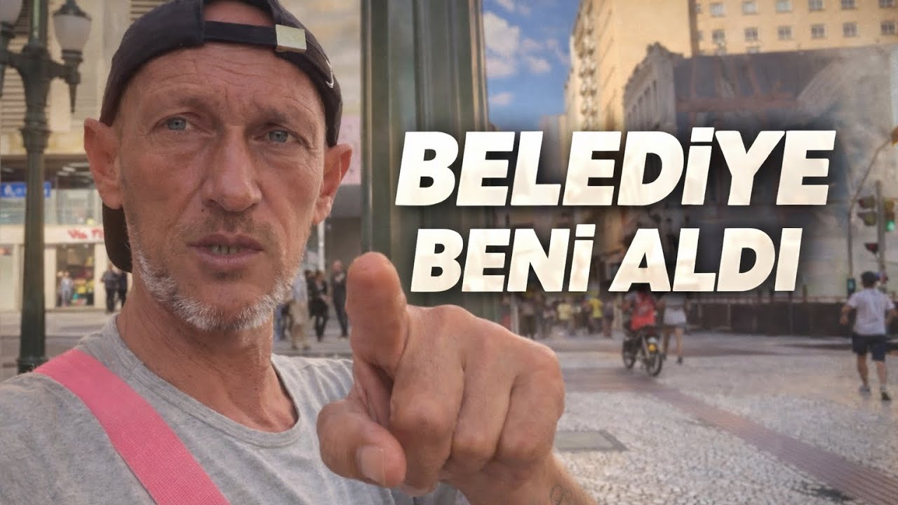 Brezilya’da Sokakta Uyudum… Gece Belediye Beni Aldı!
