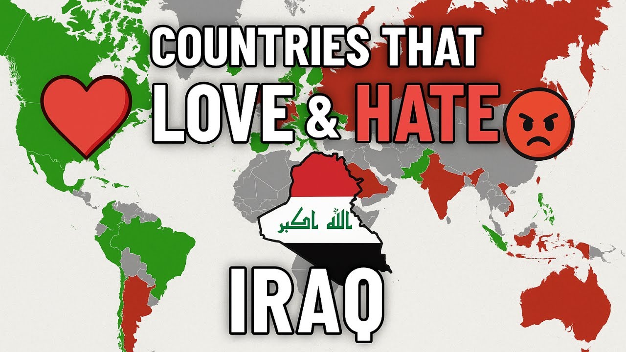 Countries That Love & Hate Iraq | Surprising Global Opinions Revealed!
