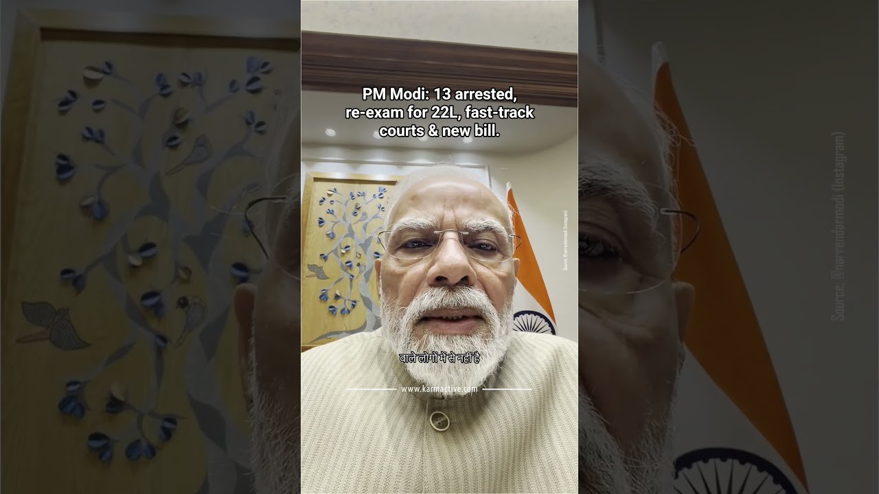 PM Modi's Action Plan on Paper Leaks: Fast-Track Courts & New Bill Explained