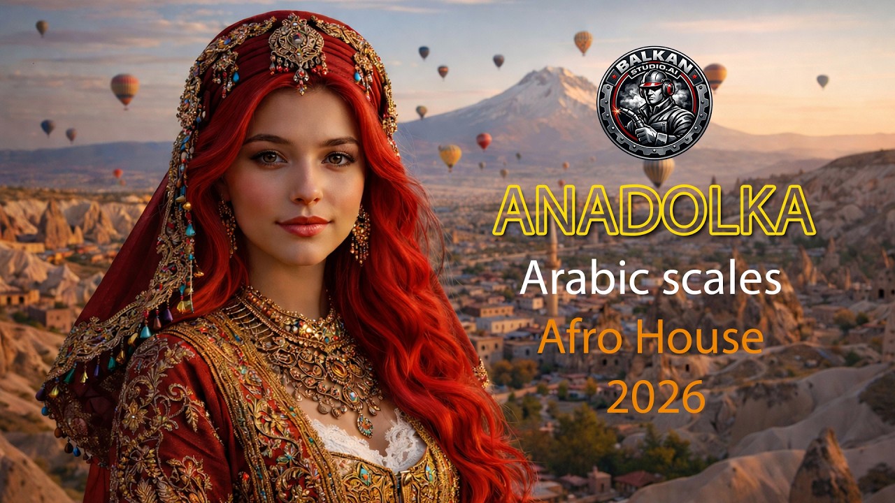 ANADOLKA - ANATOLIAN GIRL | Afro Deep House | Balkan Studio AI