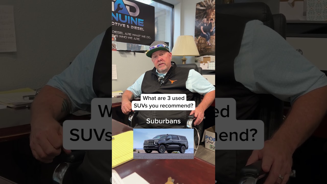 3 used SUV's to consider