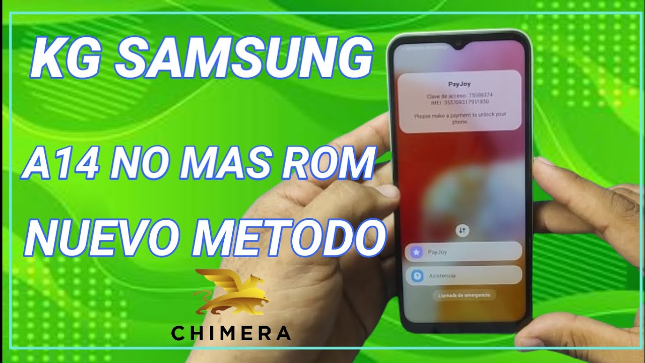 Cómo Eliminar KG Samsung A14 Bit 123 Sin Necesidad De ROM parchada  2024