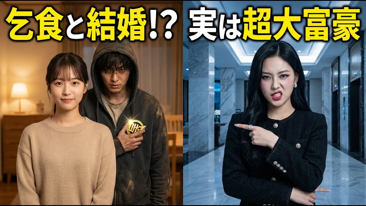 妹に財閥夫を奪われ、私は「乞食」と結婚？実は彼が真の財閥後継者だった！😲前世で殺された私が、今世では溺愛される💖