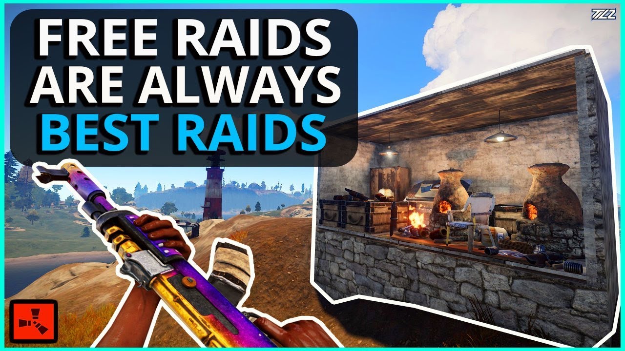 FREE RAIDS Are Always The BEST RAIDS!! Rust Solo Survival Gameplay Ep3