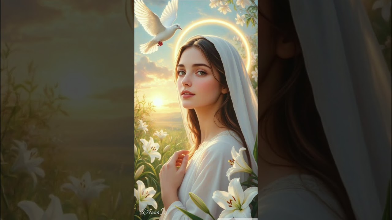 Матерь Божия Мария!🕊 Новая Христианская песня для души и сердца 💕 🎶