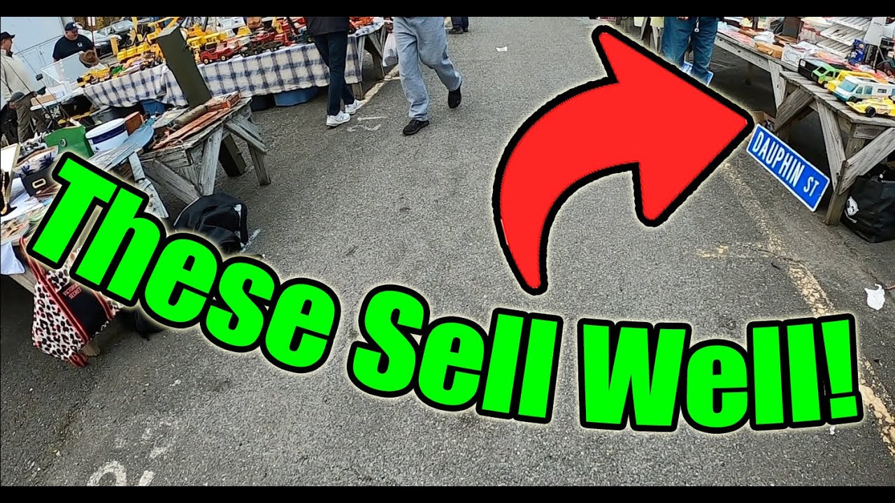 Don't Walk Past These Flea Market Finds #fleamarketfinds