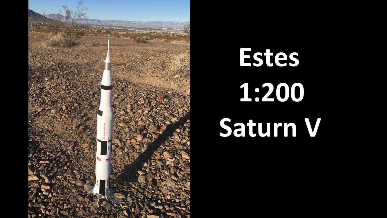 r3 Estes Saturn V Build/Launch