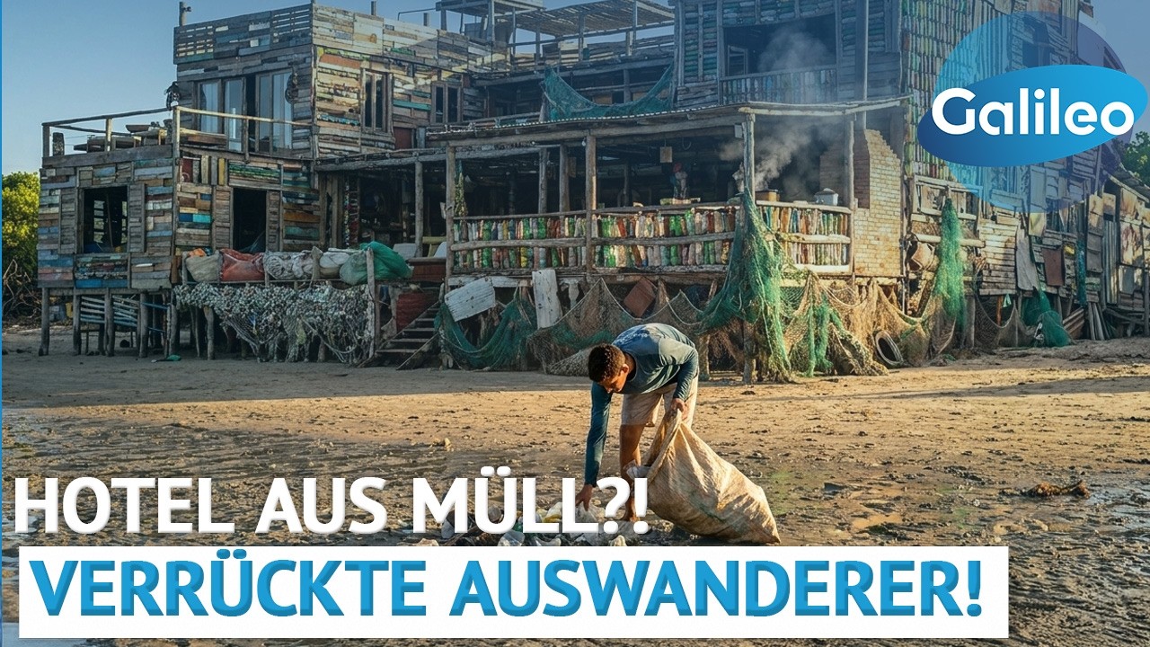 Top 10: Erfolgreiche Auswanderer! Vom Spaghetti-Eis bis zum Hotel aus Müll | Galileo | ProSieben