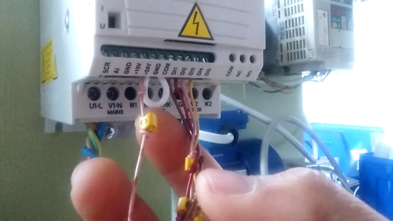 PRÁCTICA 1    VARIADOR ABB ACS150