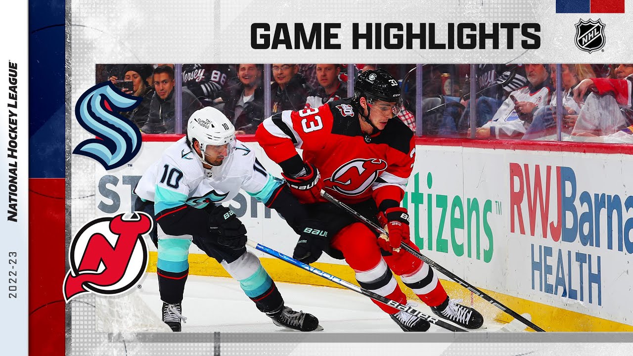Kraken @ Devils 2/9 | NHL Highlights 2023