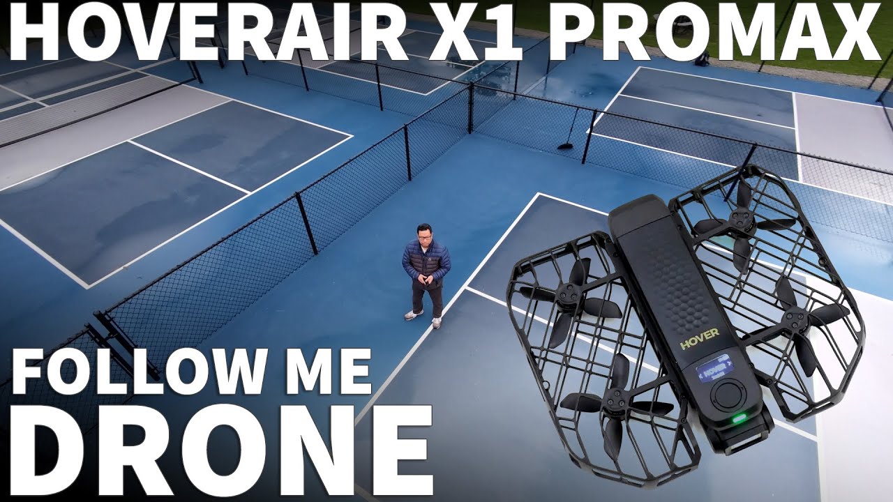 HoverAir X1 ProMax | 8K дрон, который следует за вами (контроллер не требуется)