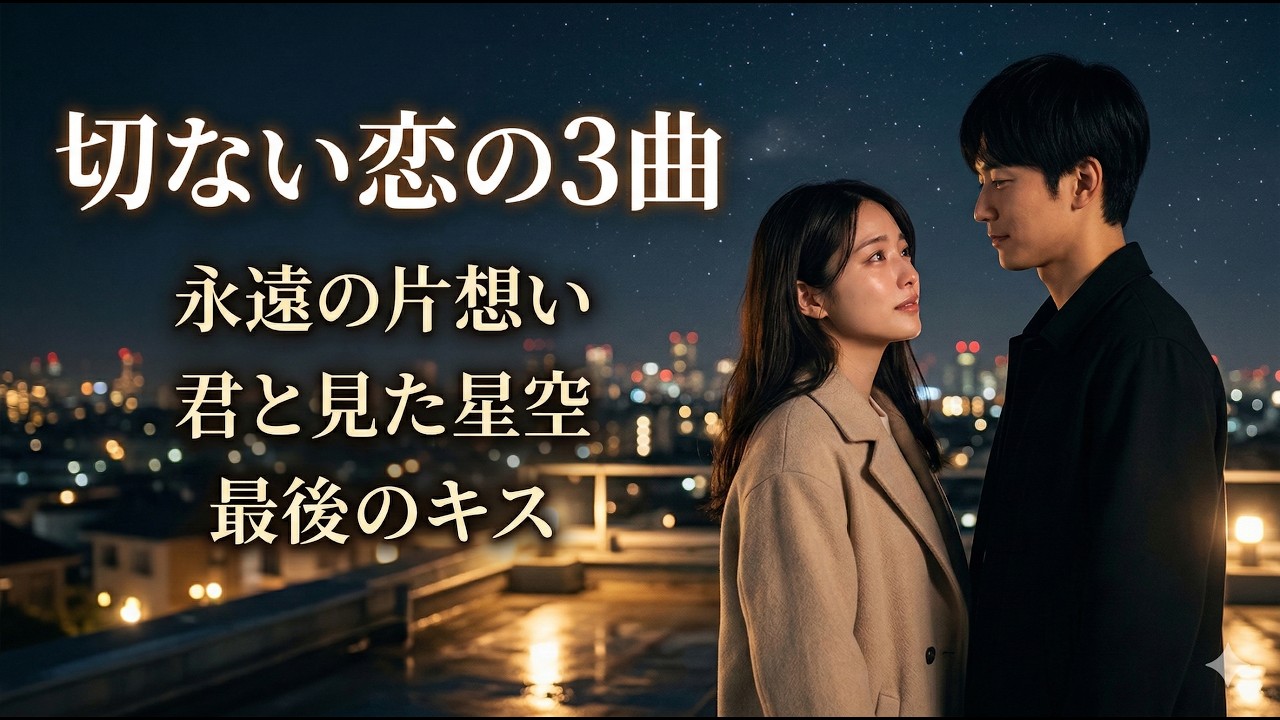 【泣ける】切ない恋のJ-POPバラード3選｜女性ボーカル