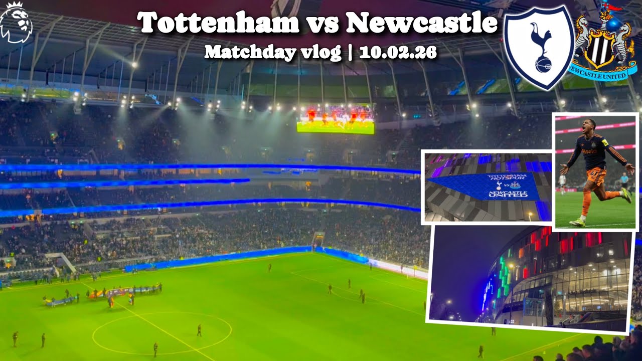 Another loss for Spurs at home…😤| TOTTENHAM vs NEWCASTLE | [MATCHDAY VLOG] Premier League 