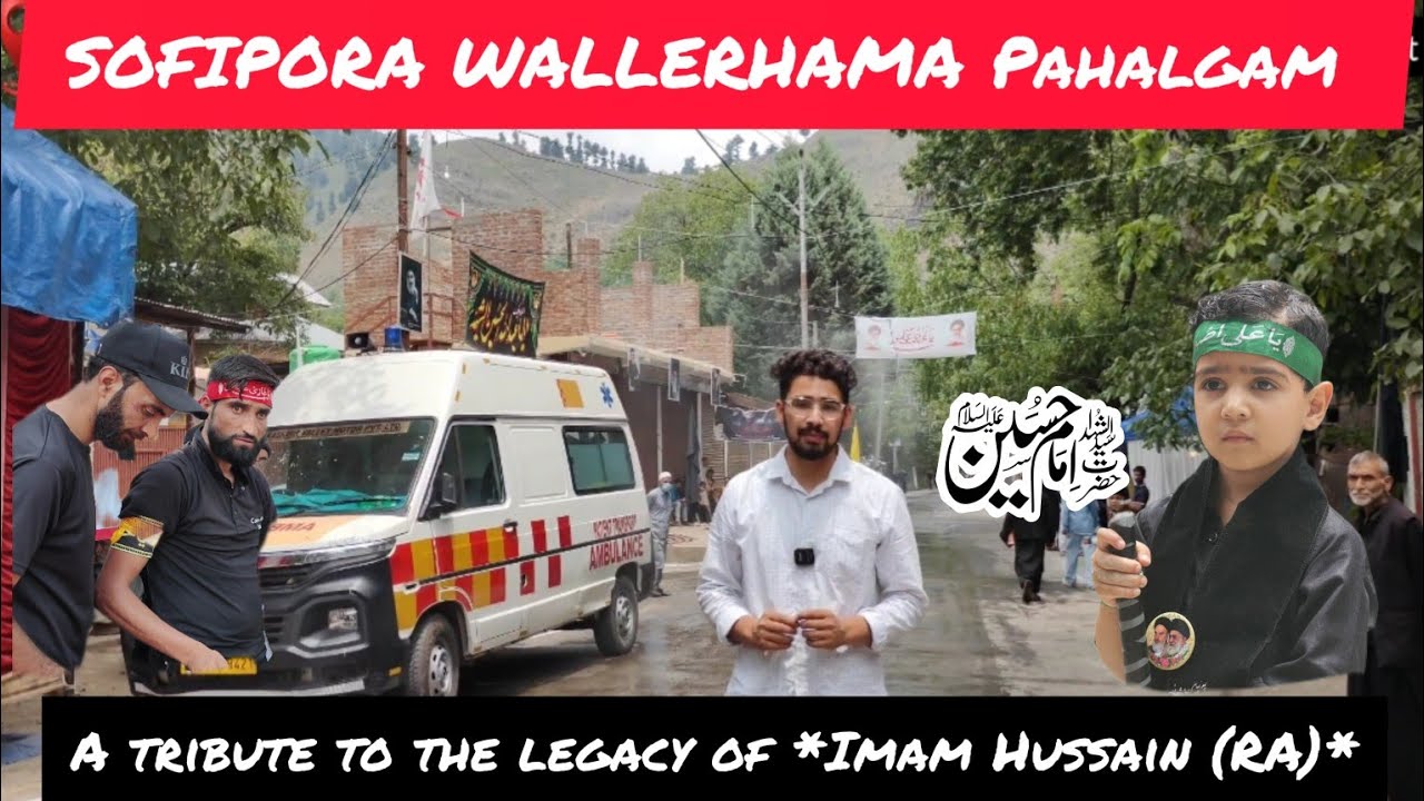 Youm-e-Ashura: Peaceful Zuljinah Procession Held at Wullarhama, Pahalgam
