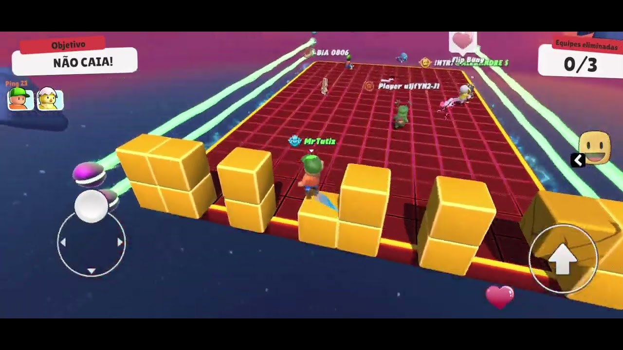 DUPLA NO LASER DASH #stumbleguys 