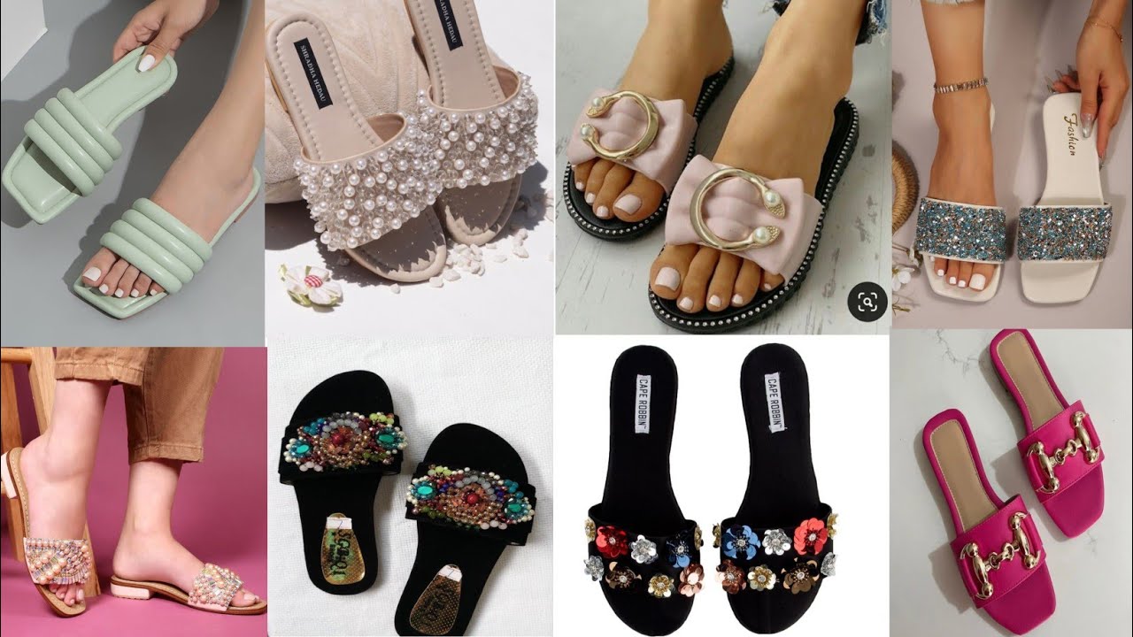 2025 tranding slippers in multi colour | beautiful toe ring women's footwear@Rizvishoes