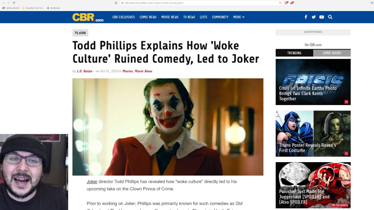 Joker Director Says 