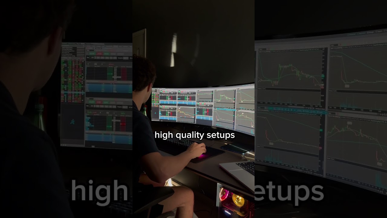 18 Year Old Day Trader Morning Routine #crypto #trading #money #motivation
