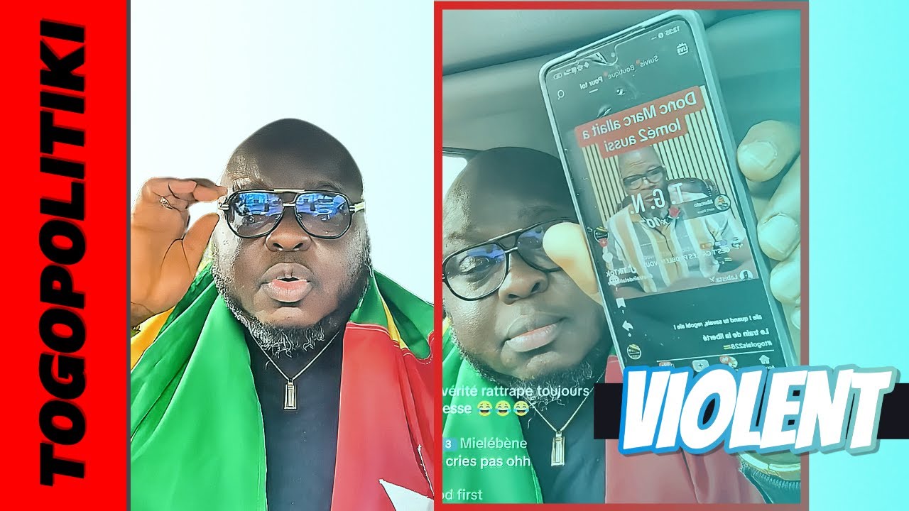 V!OLENT: MATHIEU SORT ENCORE SUR MARC | QUESTION DU FONCIER | TOGO