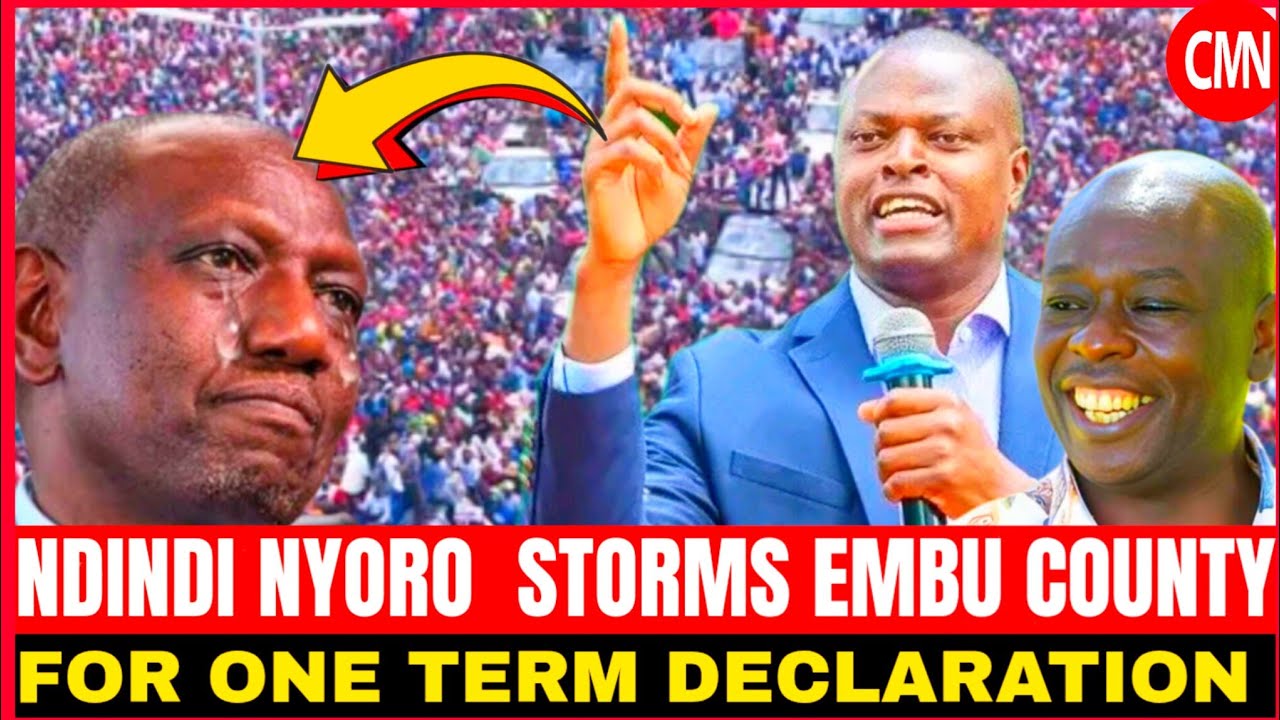 SHOCKIG!!NDINDI NYORO STORM EMBU COUNTY FOR ONE TERM DECLARATION 