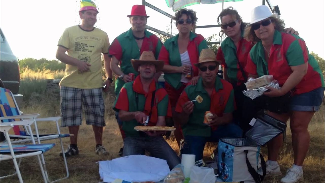Cabalgata Fiestas Lumbrales 2012 -Peña Riau-Riau-
