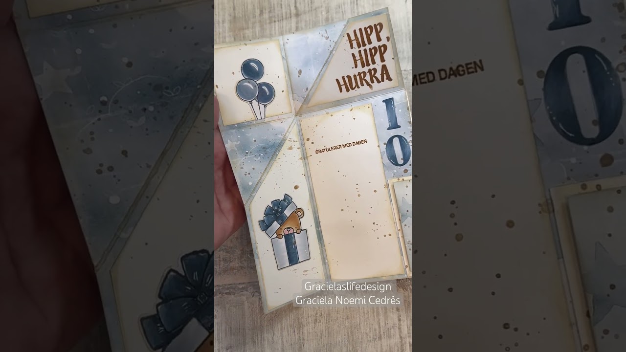 #gracielaslifedesign #cardcreations #carddesigner #kortlaging #handmadecards