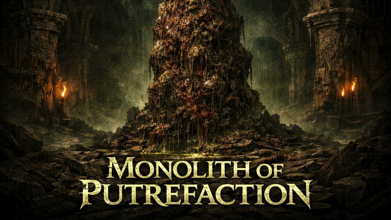 Blighted Monolith- Monolith of Putrefaction – Blackened Death/Doom Metal | Cathedral of Rot