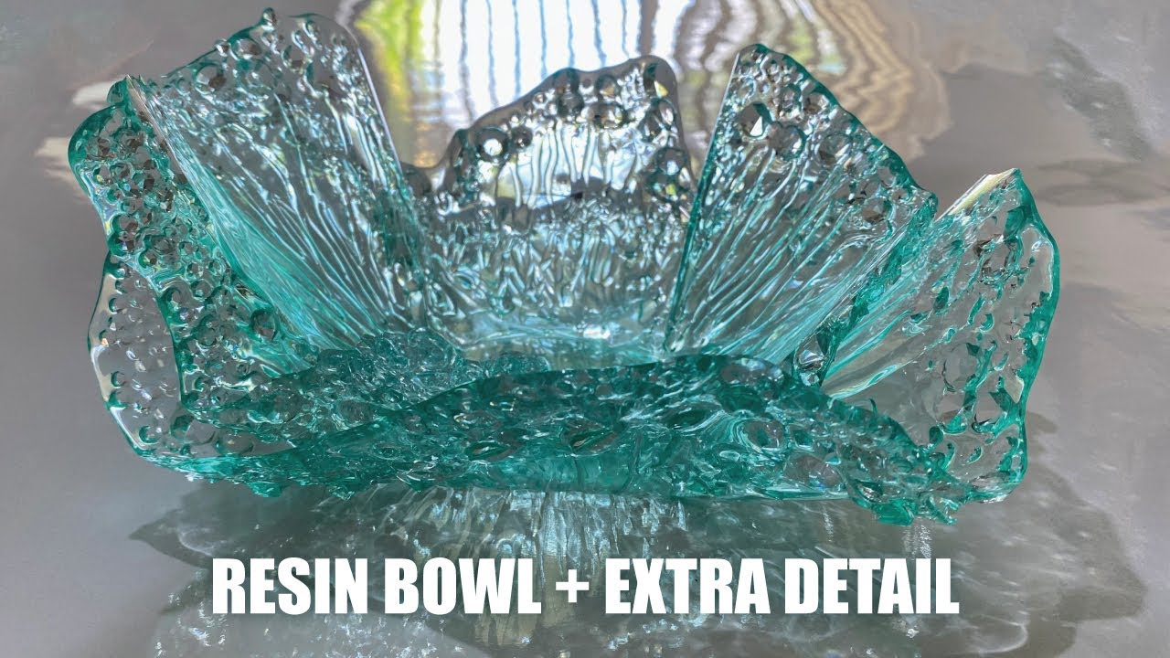 How to create extra details in your Resin Splash Bowl