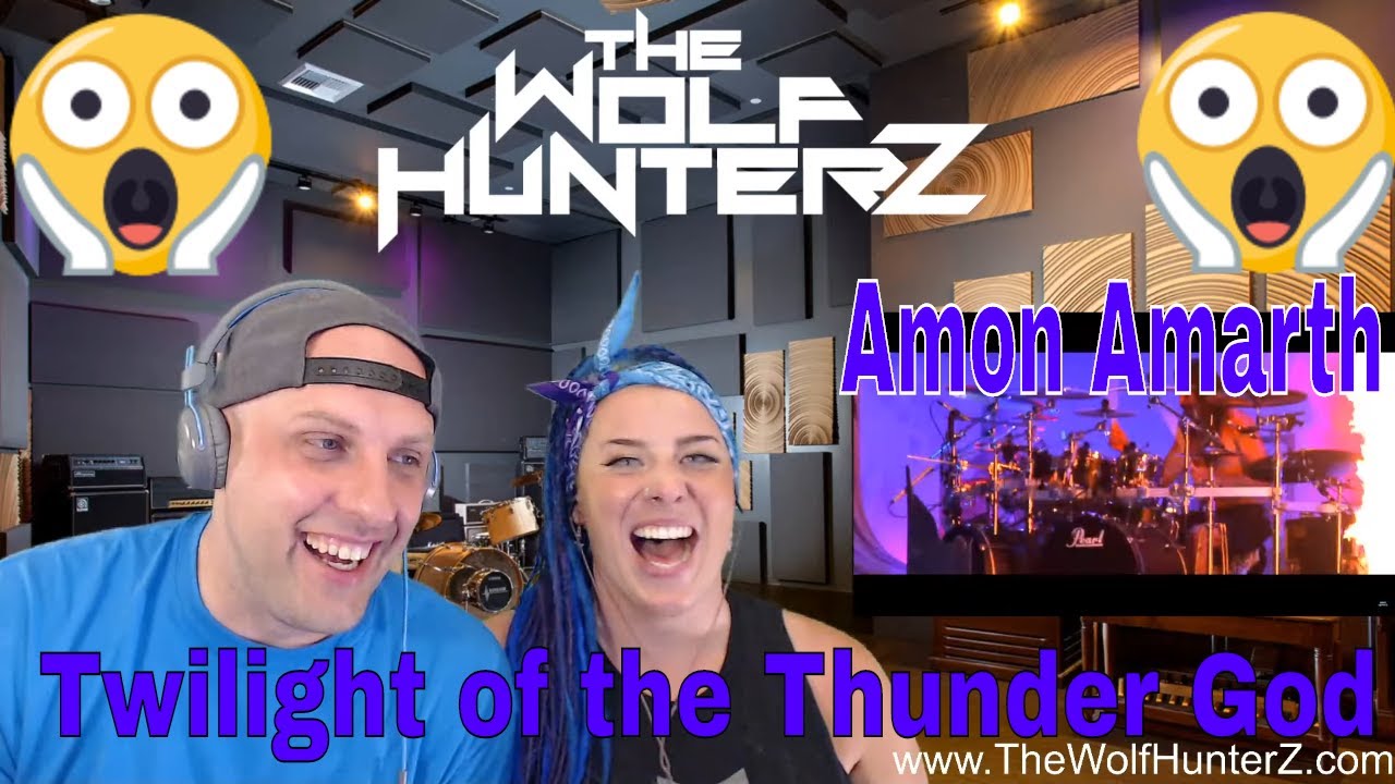 Amon Amarth - Twilight of the Thunder God (Official Live Video) The Wolf HunterZ Reactions