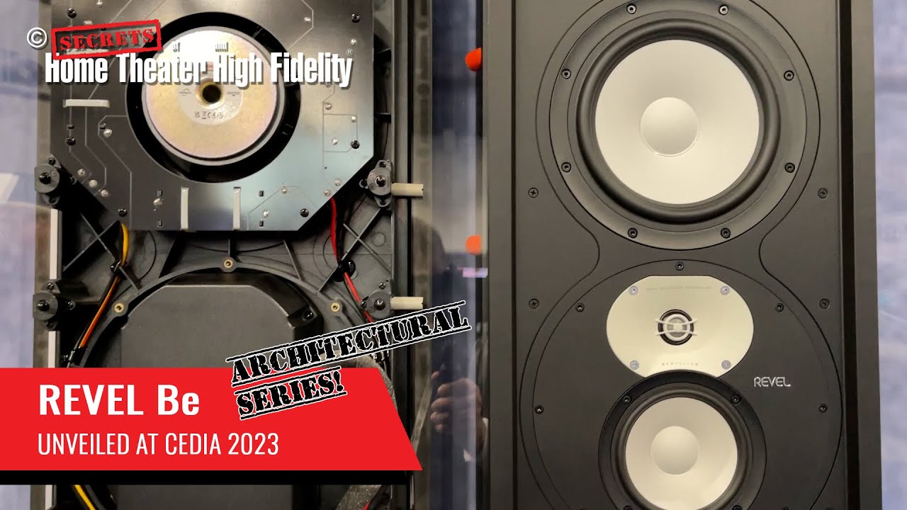 Revel Be Architectural Series Speakers CEDIA 2023