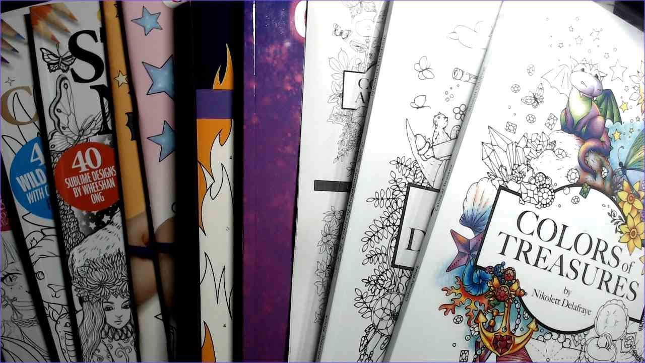 Flips - Colors of Treasures/Daydreams/Autumn, Cute & Magical, Disney Villains CBN, Colouring Heaven