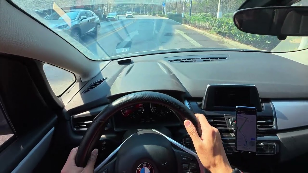 中国城市驾车，第一视角沉浸式开车vlog