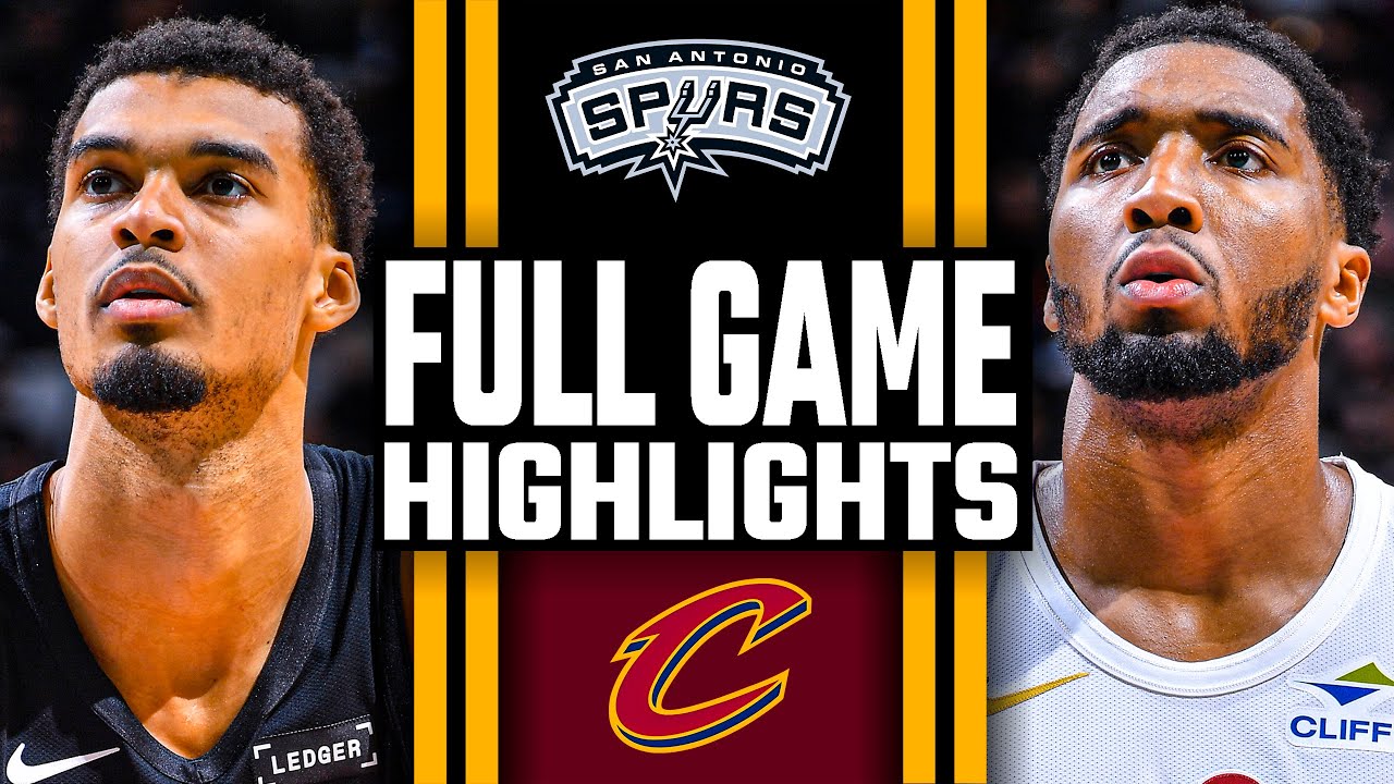 San Antonio Spurs vs Cleveland Cavaliers - FULL GAME HIGHLIGHTS | December 29, 2025