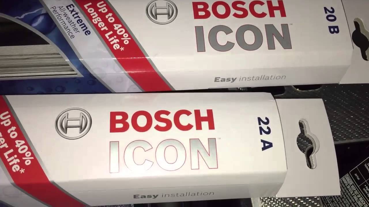 ✅Best Windshield Wiper Blades by Bosch Icon | 💦Fixes RainX Wiper Blade Streaking Problem Review