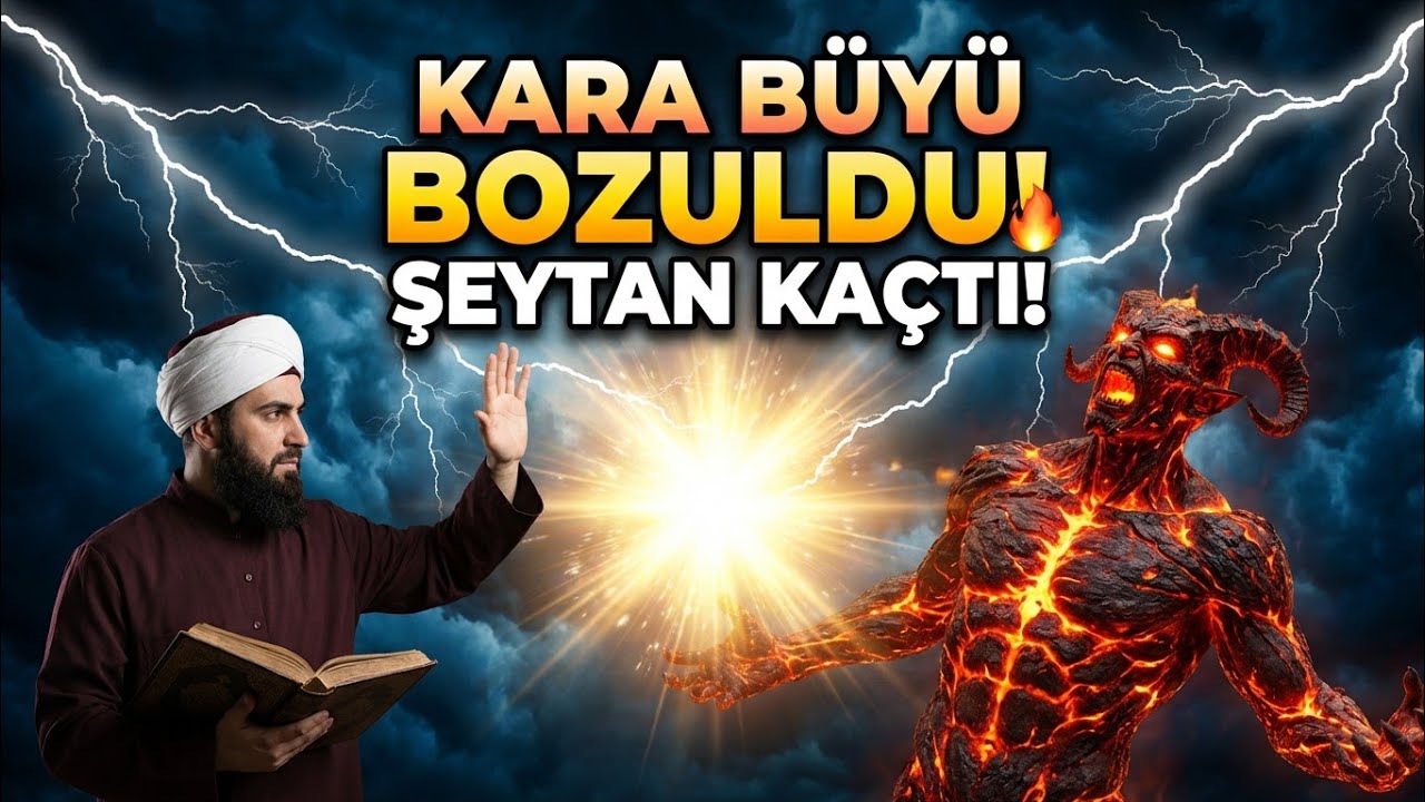 KARA BÜYÜ BOZULDU! ŞEYTAN KAÇTI – Bu Dua ile İlahi Koruma ve Kesin Kurtuluş!