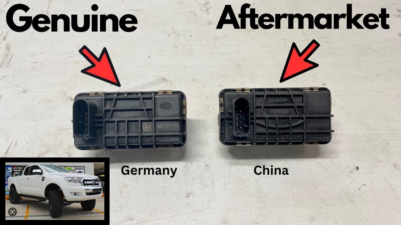 Ford Ranger Turbo Actuator,  Genuine VS Aftermarket
