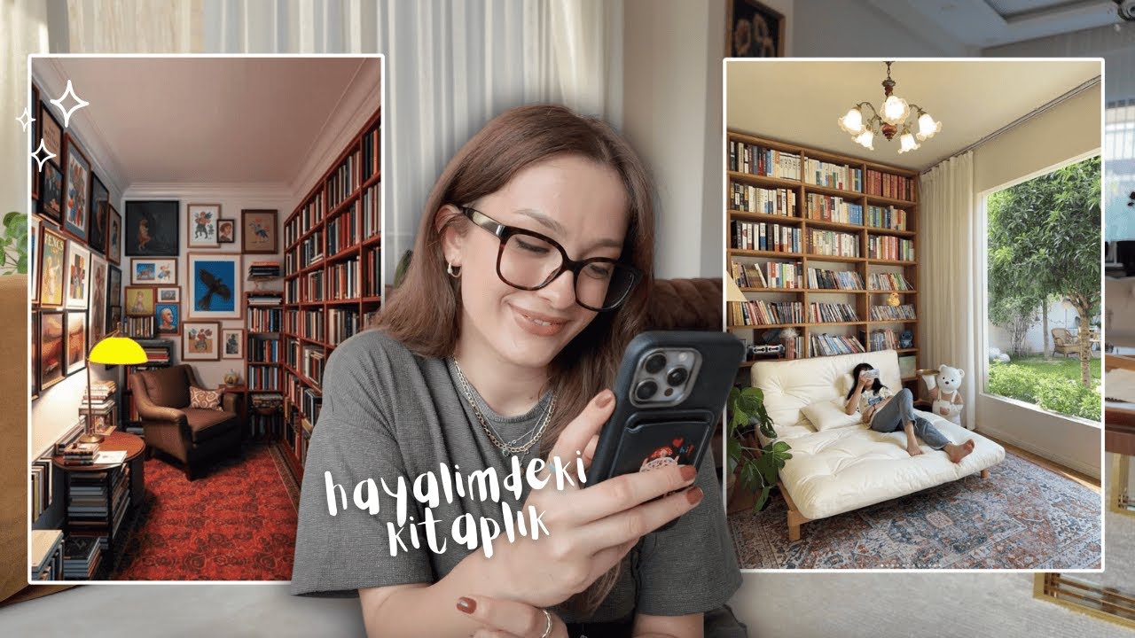 pinterest’te gezip hayalimdeki kitaplığı arıyoruz