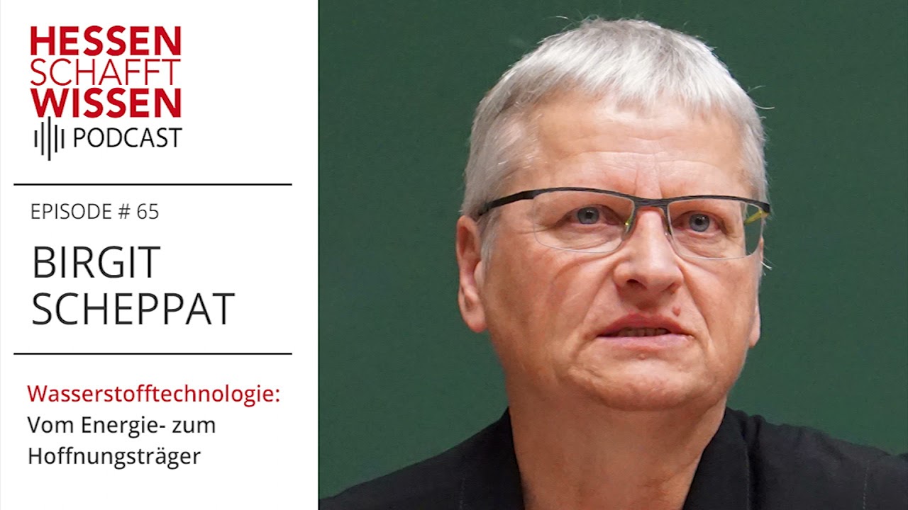 Birgit Scheppat - Wasserstofftechnologie | Hessen schafft Wissen Podcast