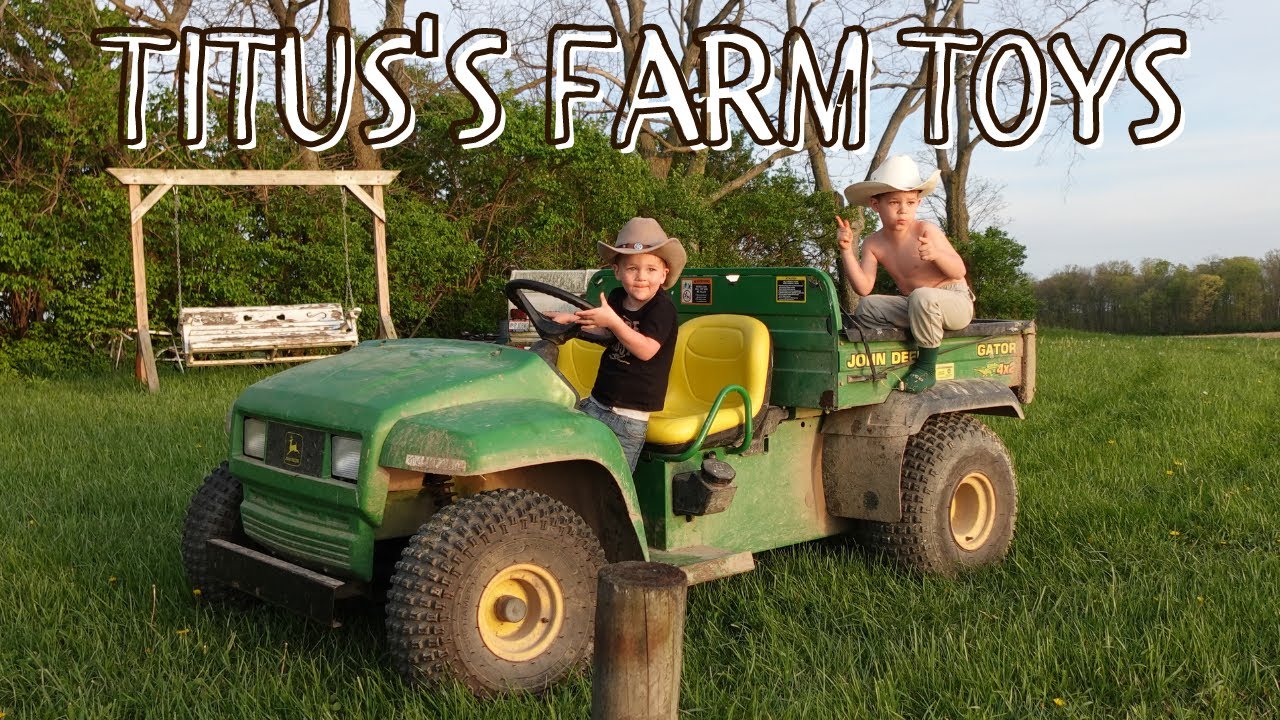 The Roshek Boys FARM TOY Collection! KIDS PLAY/JOHN DEERE/COWS/HORSES/ANIMALS/CATTLE/PIGS